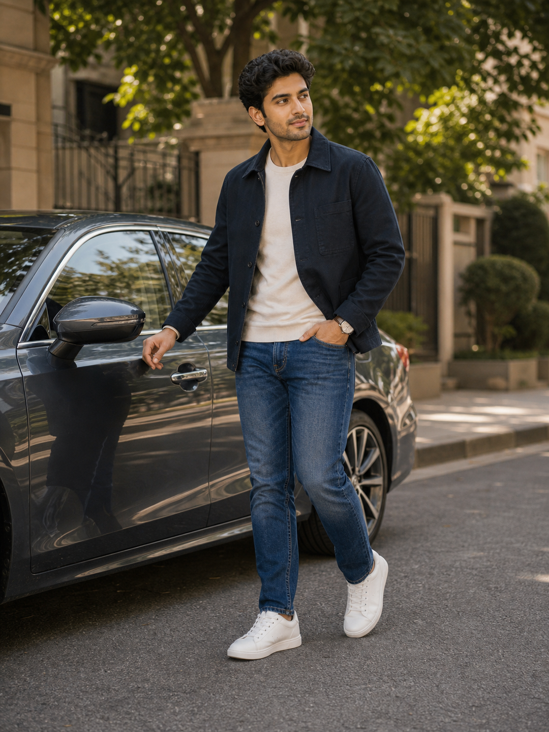 Photo Pose for Car car-side standing pose pose reference