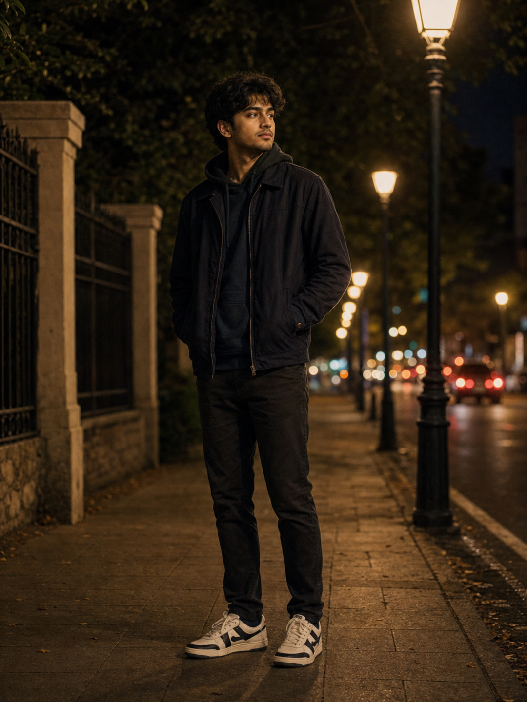 Poses for Boys at Night pocket night stance pose reference