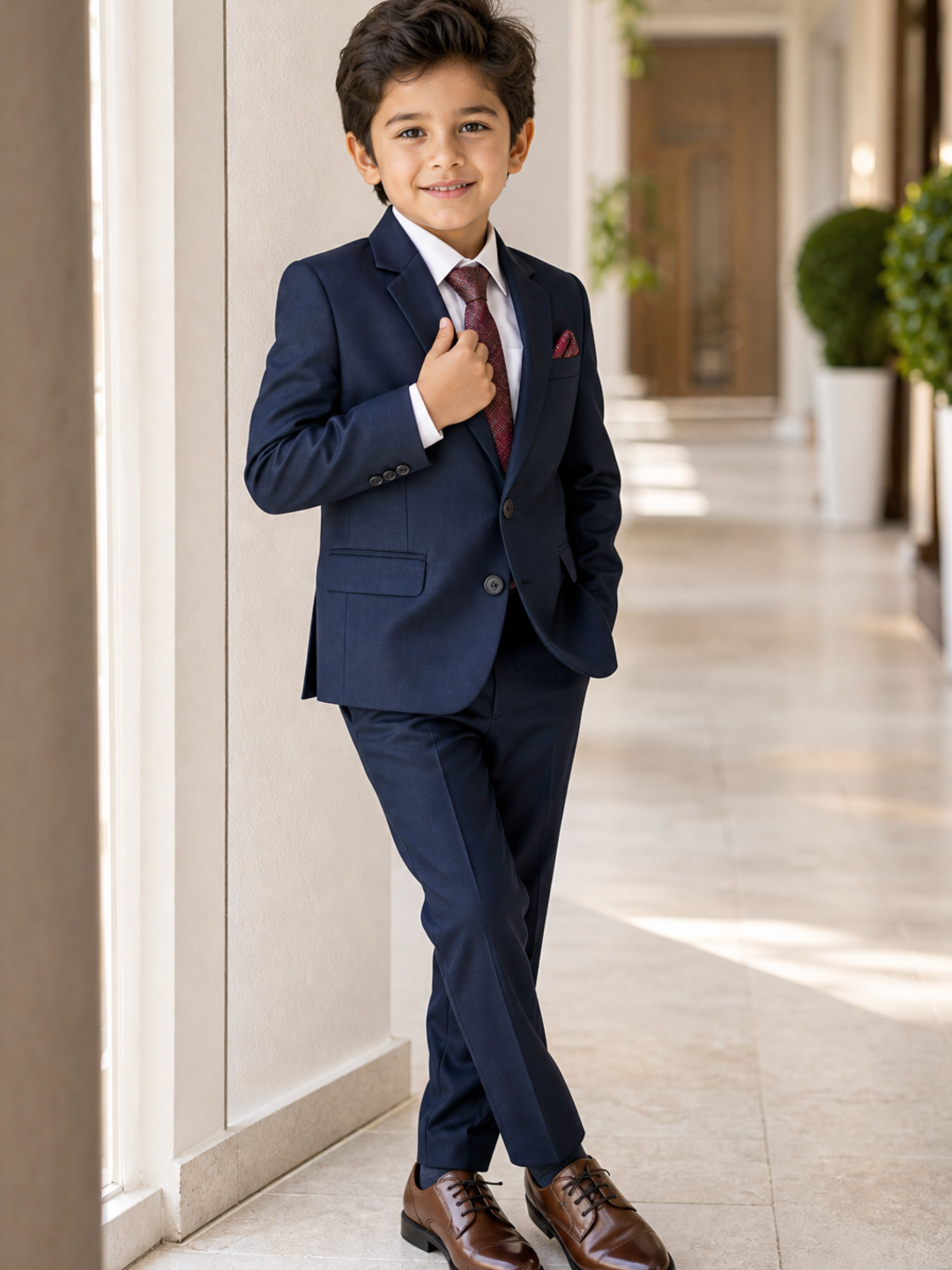 Poses for Kids in Suit little lapel stance pose reference