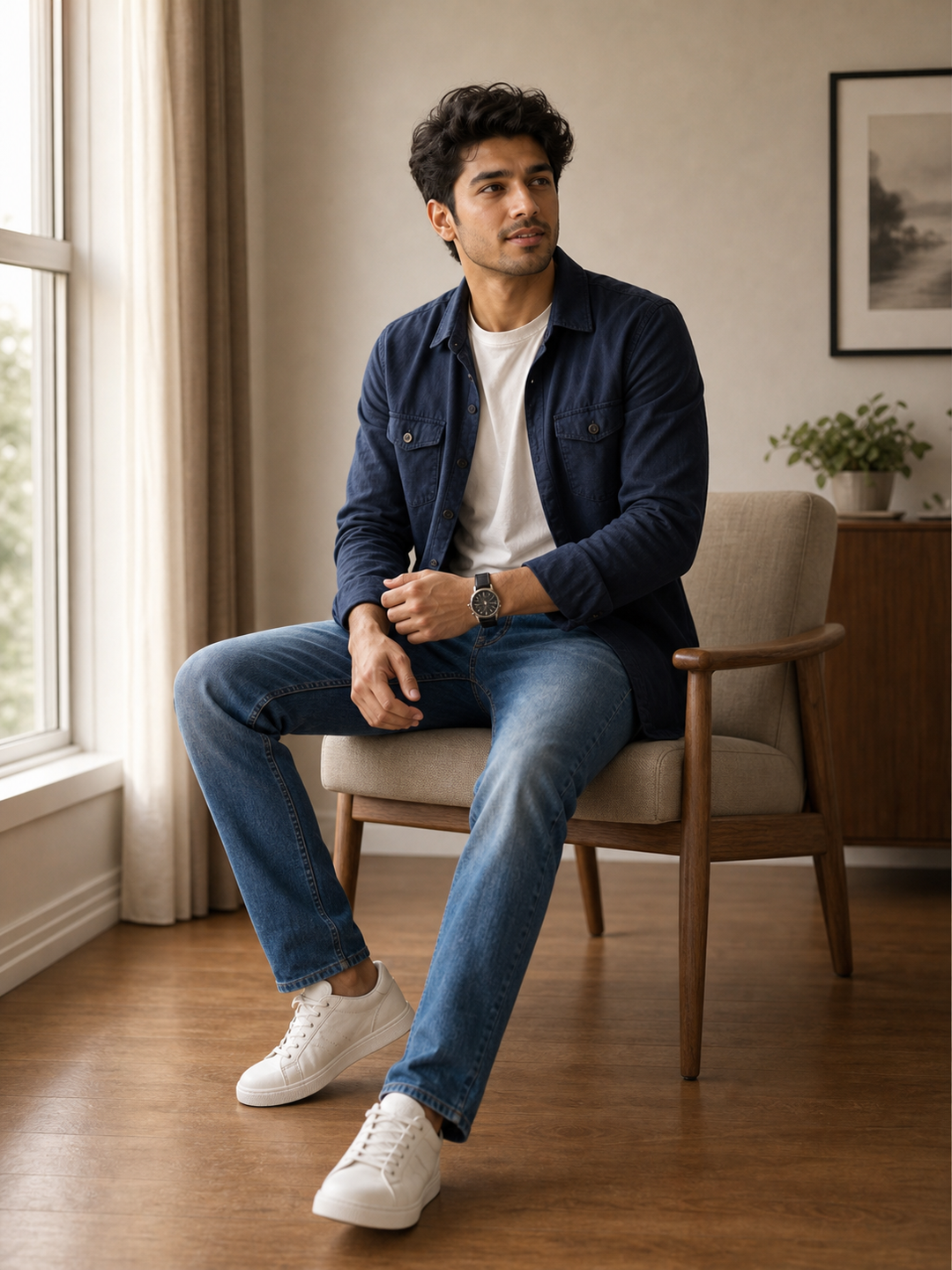 Poses for Men Tiktok seated transition pose pose reference