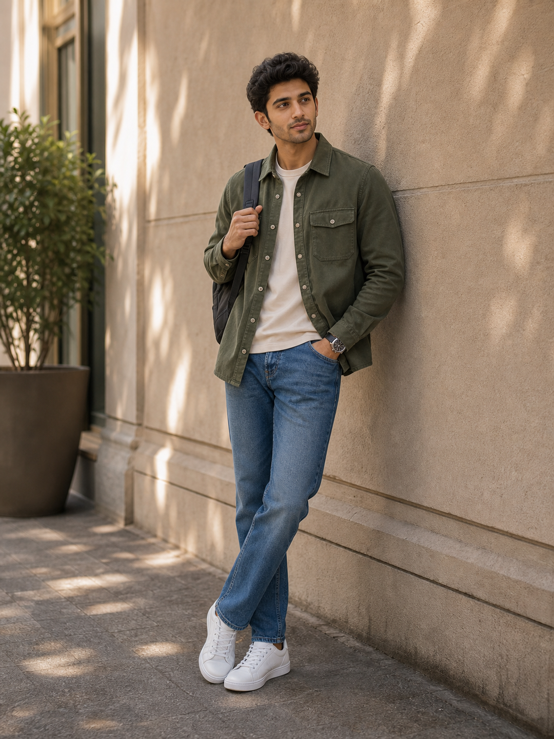 Stylish Photo Pose for Boy stylish standing stance pose reference